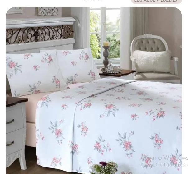  JOGO DE CAMA  4 PÇ-laisa Imagem