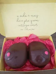 Seios de Chocolate para Presente Imagem