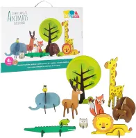 Quebra Cabeça Infantil 3D  Animais Savana - Foto 2