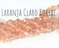 Fio de cristal Laranja Claro Boreal - 306