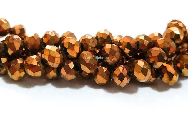 Fio de cristal Dourado - 313