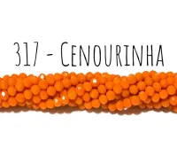 Fio de cristal Cenourinha - 317