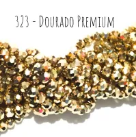 Fio de cristal Dourado Premium - 323
