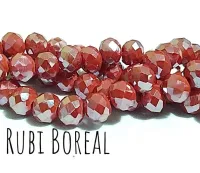 Fio de cristal Rubi Boreal - 324