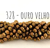 Fio de cristal Ouro Velho - 328