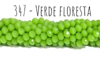 Fio de cristal Verde Floresta - 347
