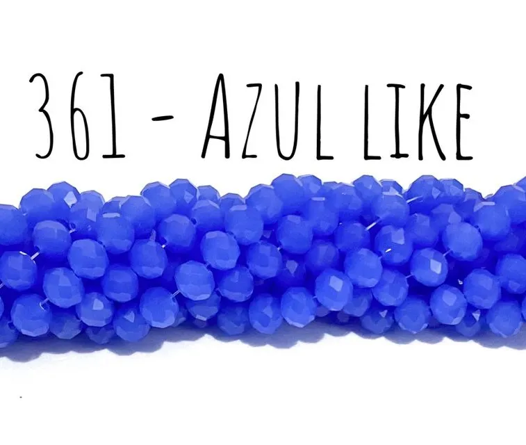 Fio de cristal Azul Like - 361 Imagem