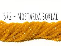 Fio de cristal Mostarda Boreal  - 372
