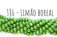 Fio de cristal Limão Boreal - 386