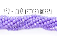 Fio de cristal Lilas Leitoso Boreal - 392