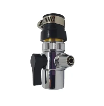 Difusor Metal Simples Rosca 22mm com Saída P/ Mang. Média 5/16" (7mm)