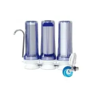 Purificador Água Remove Cloro e Sedimentos Triplo Estágio