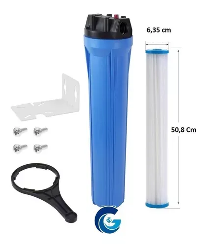 Filtro De Saída Poço Artesiano Retenção Areia Fina Gbf3000