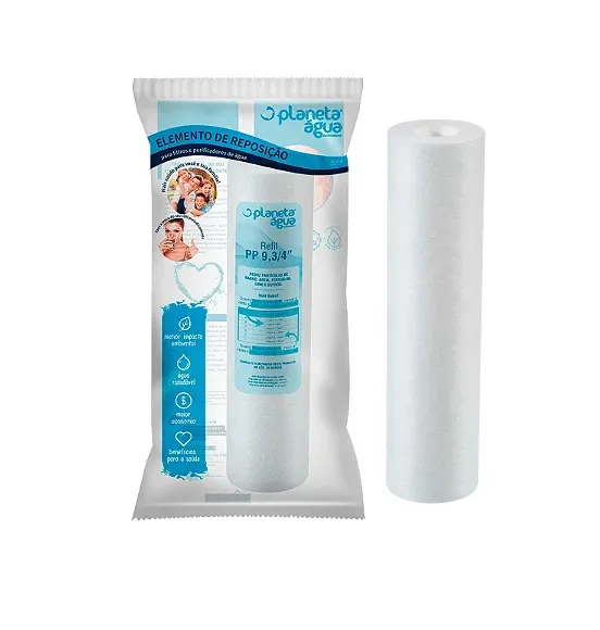 Refil Polipropileno Fit POE PP Sem Acab. 9.3/4" - 10 Micras