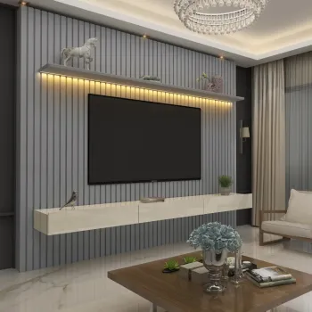 Home Nobre Ripado 230 tv 75 com nicho