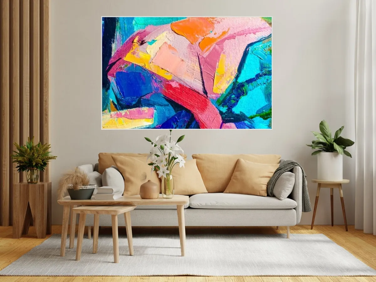 Quadro Abstract Color N