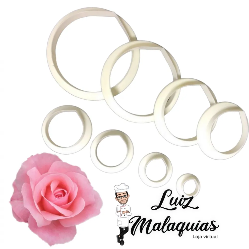 Kit Completo Cortador de Rosa Imagem