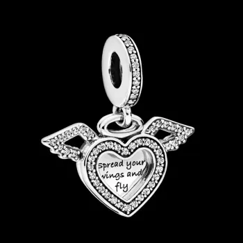 Berloque pendente amor de anjo – Inspiração Pandora