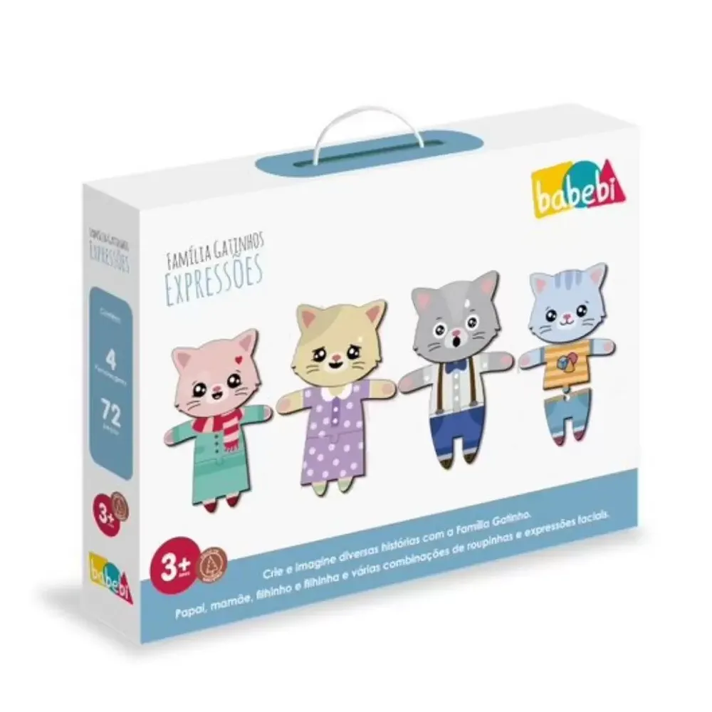 Família Gatinhos Expressões Imagem