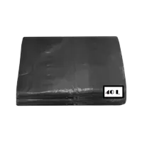 SACO LIXO 4KG- 40LTS-REFORÇADO PRETO+-95 SACOS