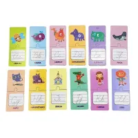 Alfabeto Cursivo Escreva e Apague - Foto 2