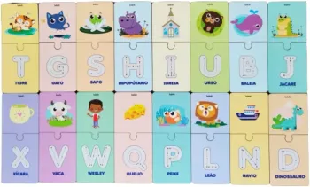 Alfabeto Ilustrado Escreva E Apague - Foto 2