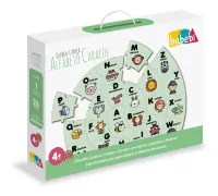 Quebra-cabeça Alfabeto Caracol Letras