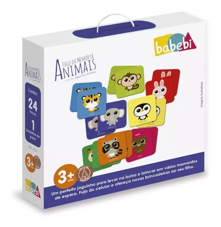 Jogo Da Memória Animais