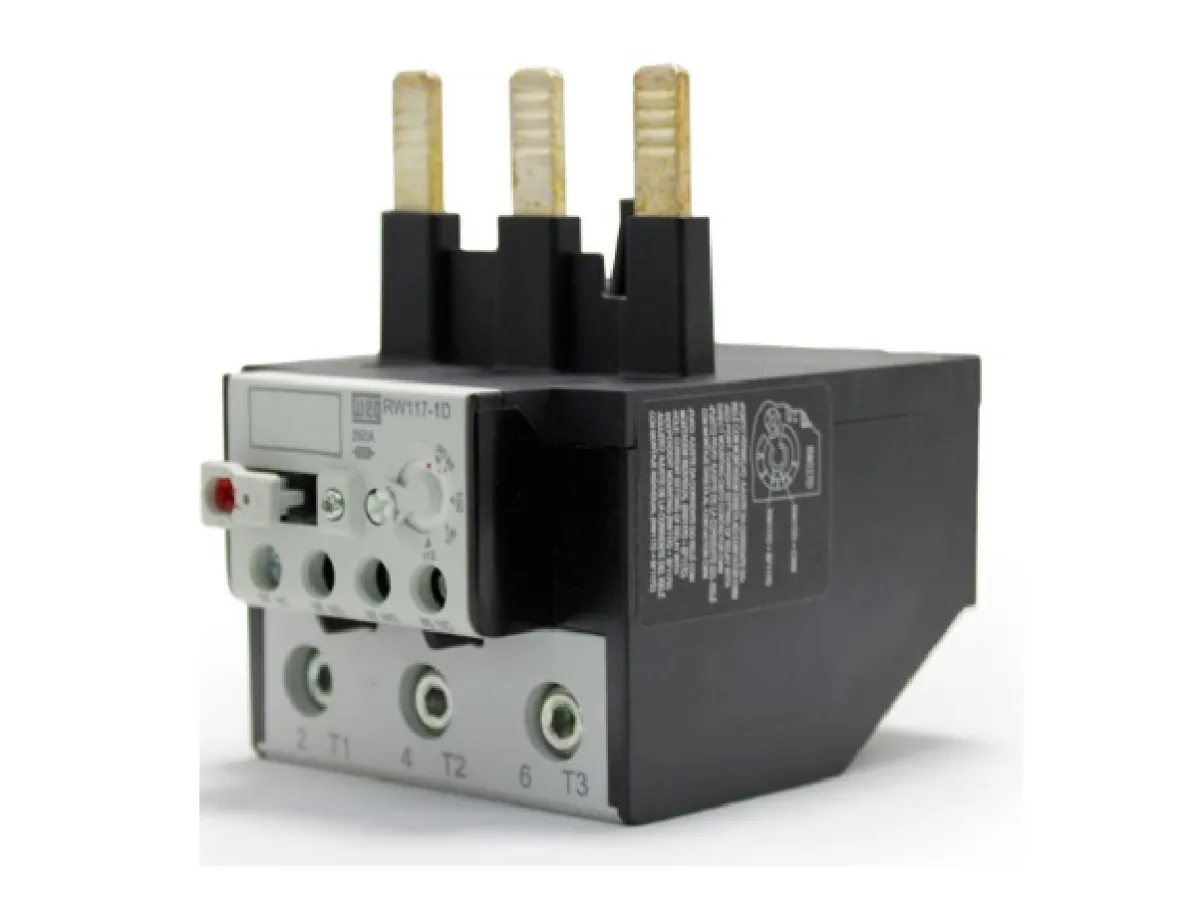 Rele de Sobrecarga Weg Térmico RW117 de 90A a 112A para CWM