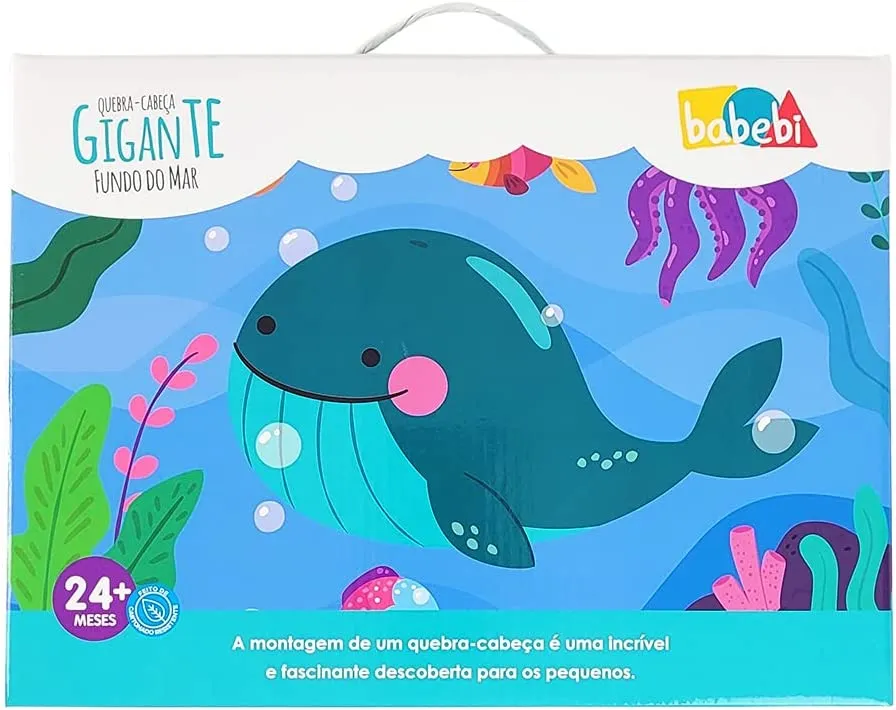 Quebra-Cabeça Gigante Fundo Do Mar