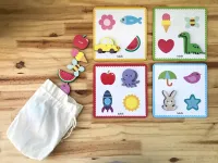 Brinquedo Pedagógico Toque E Encontre  - Foto 2