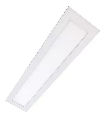 Luminaria Painel Led  embutir 36w 20x120 branco morno neutro 4000k Imagem