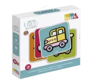 Quebra-Cabeça - 4 Partes - Meios De Transportes