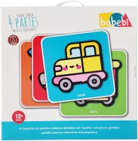 Quebra-Cabeça - 4 Partes - Meios De Transportes - Foto 3