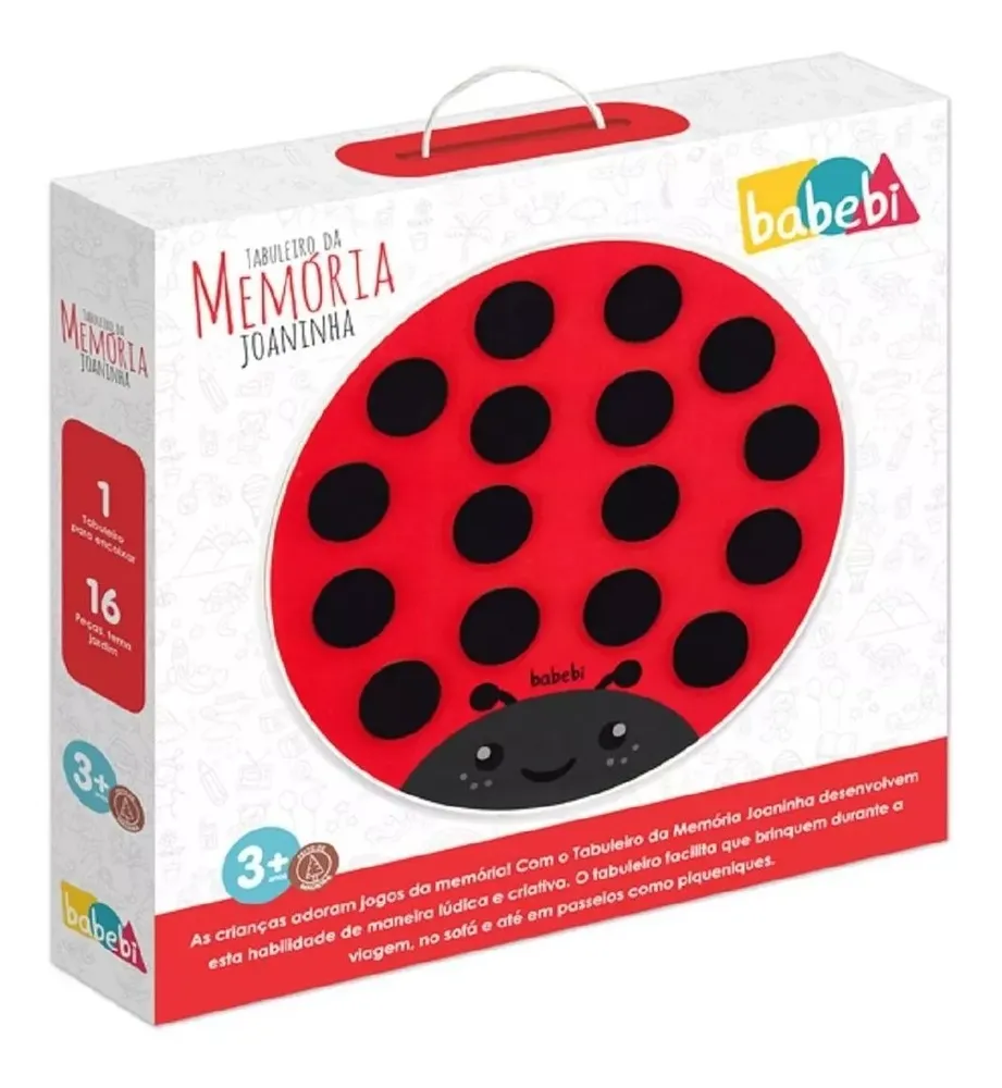 Tabuleiro da Memória Joaninha Imagem