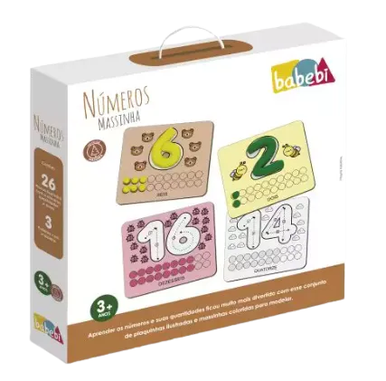 Números Massinha 