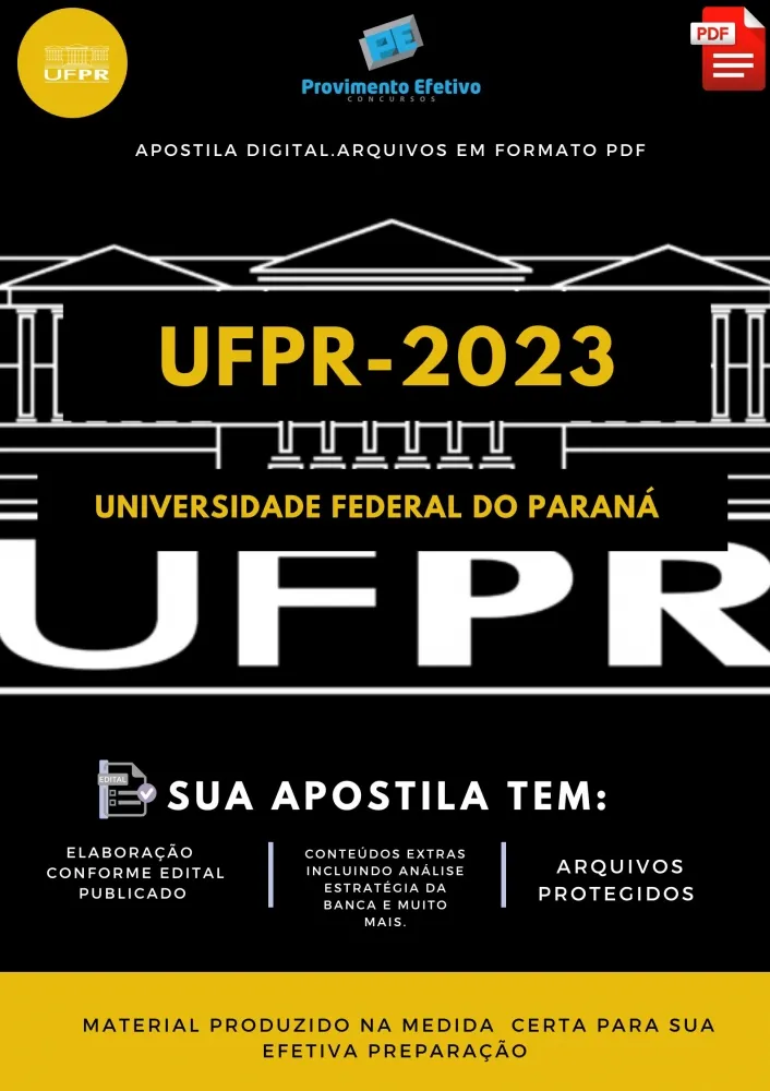 Apostila UFPR Assistente Social Prova 2023
