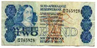 África do Sul - 2 Rand - Cédula Estrangeira - MBC