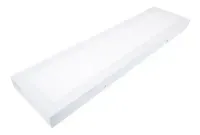 Luminaria Painel Led  Sobrepor 36w 15x120cm  preto