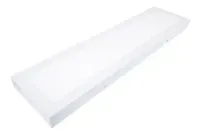 Luminaria Painel Led  Sobrepor 36w 20x120cm  preto