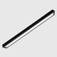 Luminaria Painel Led  Sobrepor 24w 10x60cm  preto - Foto 3