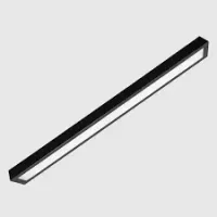 Luminaria Painel Led  Sobrepor 24w 15x60cm  preto - Foto 3