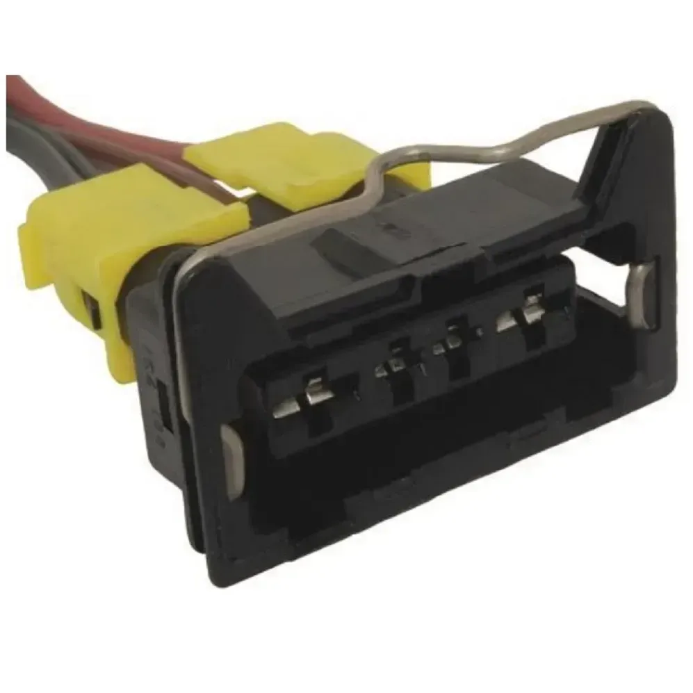 Conector Chicote 4 Vias da Flange da Bomba de Combustível Superior VW Gol G2/ Parati G3/ Gol 96/.../ Kombi 96/... 
