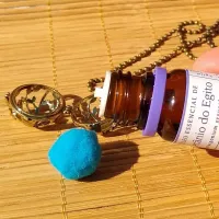 COLAR DIFUSOR PESSOAL CHAMADOR DE ANJO PARA AROMATERAPIA - A88 - Foto 4
