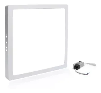 Luminaria painel Led Sobrepor Quadrada 36W Slim 40x40