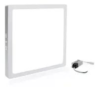 Luminaria painel Led Sobrepor Quadrada 24W Slim 30x30