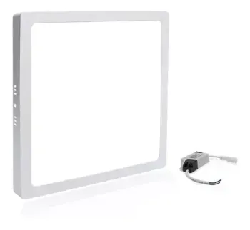 Luminaria painel Led Sobrepor Quadrada 25W Slim 30x30