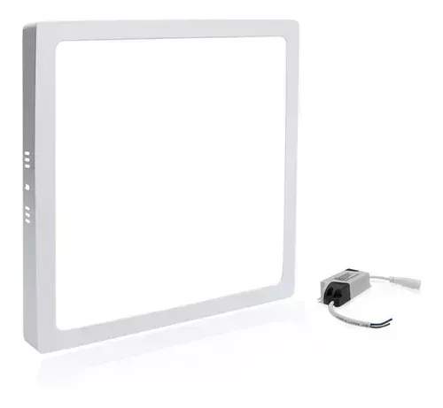 Luminaria painel Led Sobrepor Quadrada 18W Slim 22x22