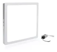 Luminaria painel Led Sobrepor Quadrada 18W Slim 22x22