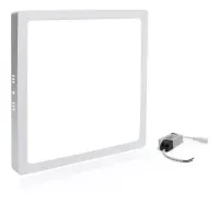 Luminaria painel Led Sobrepor Quadrada 6W Slim 12x12